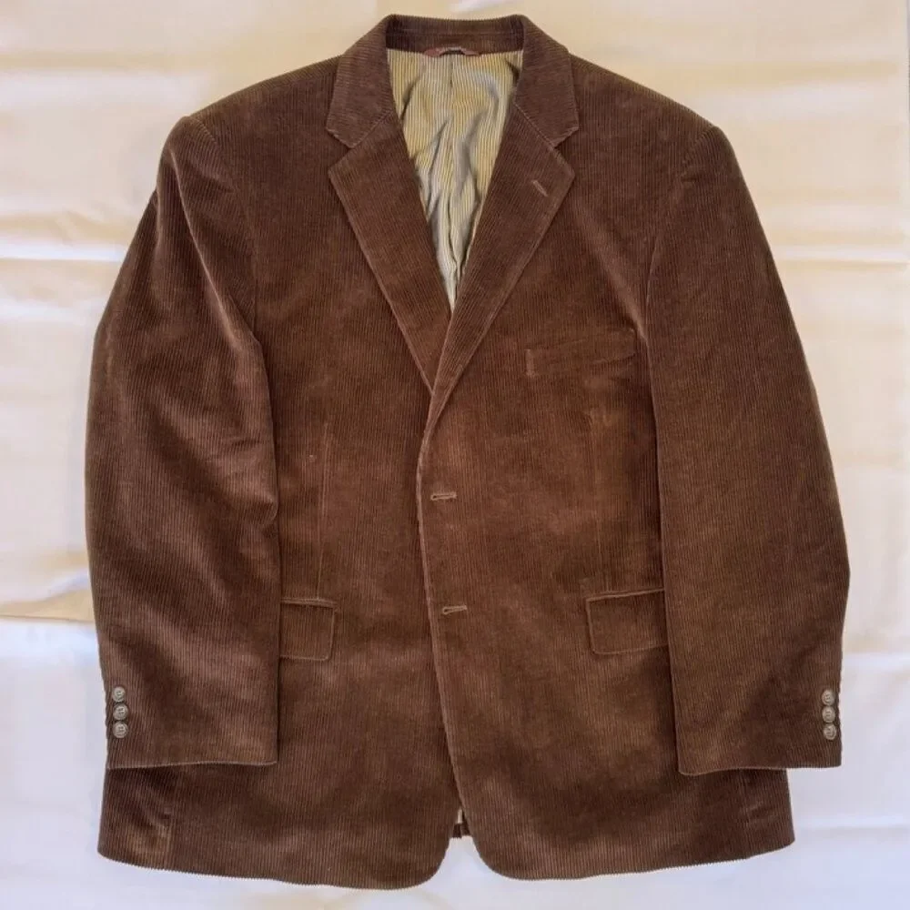 Cianni Cellini Corduroy Blazer Brown 36 S